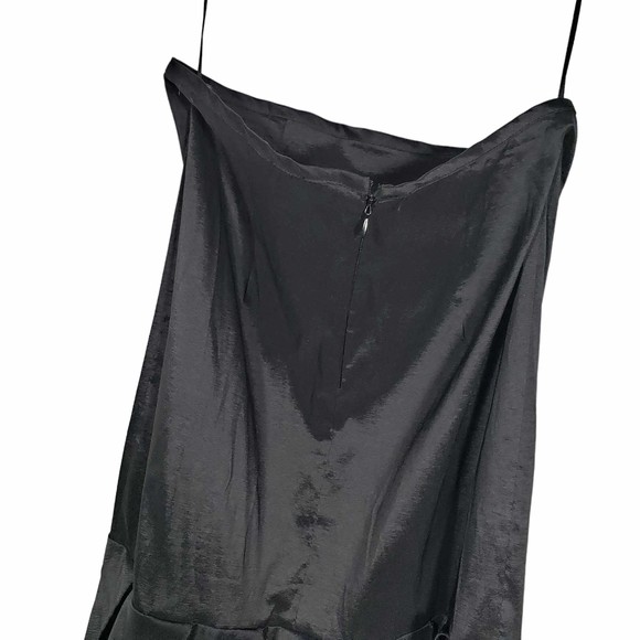 R&M Richards size 8 Black Knee Length Halter Dress - Picture 6 of 8